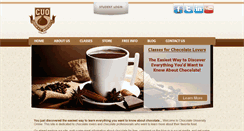 Desktop Screenshot of chocolateuniversityonline.com